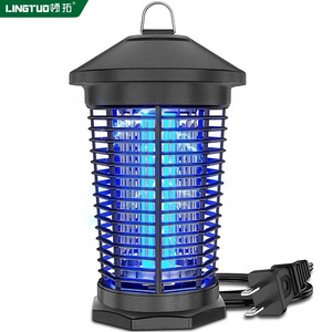 2023 Hot sale efficient outdoor waterproof mosquito killer lamp mosquito zapper 18W high voltage 4000V pest control for family