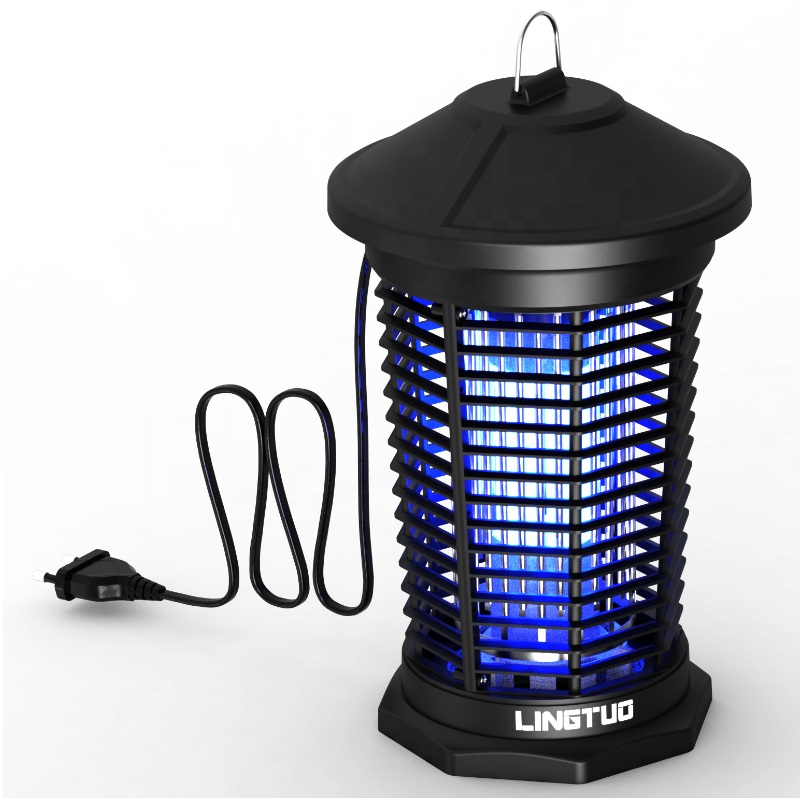 2023 Hot sale efficient outdoor waterproof mosquito killer lamp mosquito zapper 18W high voltage 4000V pest control for family