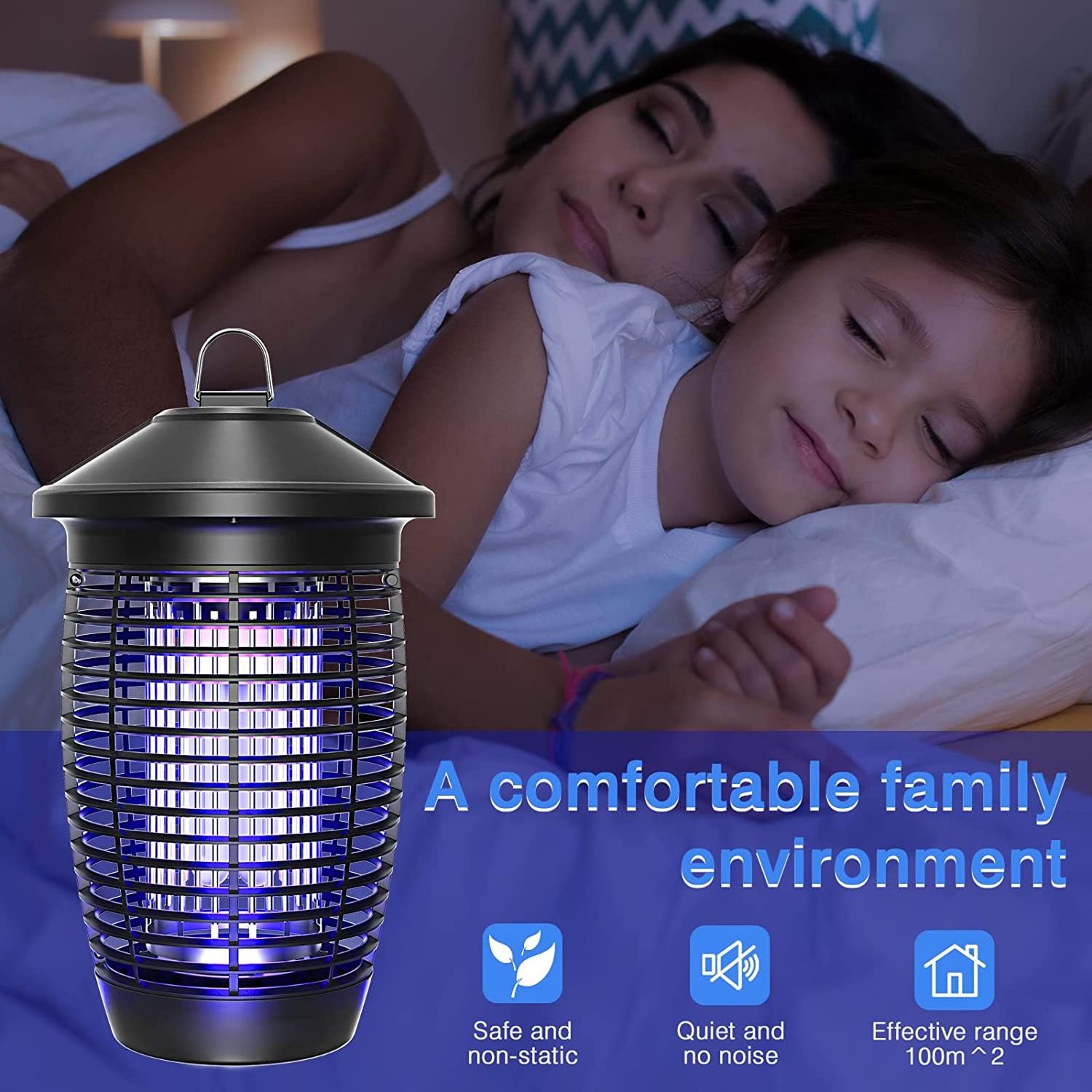 Electronic Insect Killer Mosquito UV Light 18w 4000V Electric Mosquito Killer Lamp bug zappers mosquitoes