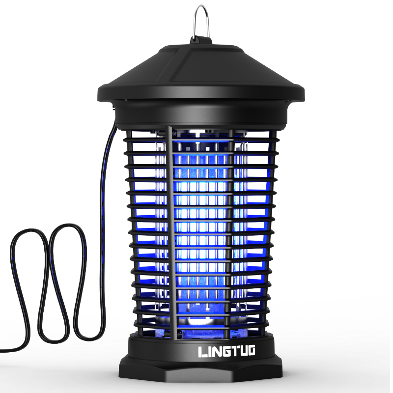 Outdoor Portable Camping Mosquito Killer Lights UV Tube 18W 4000V UVA Pest Control Electrical Bug Zapper