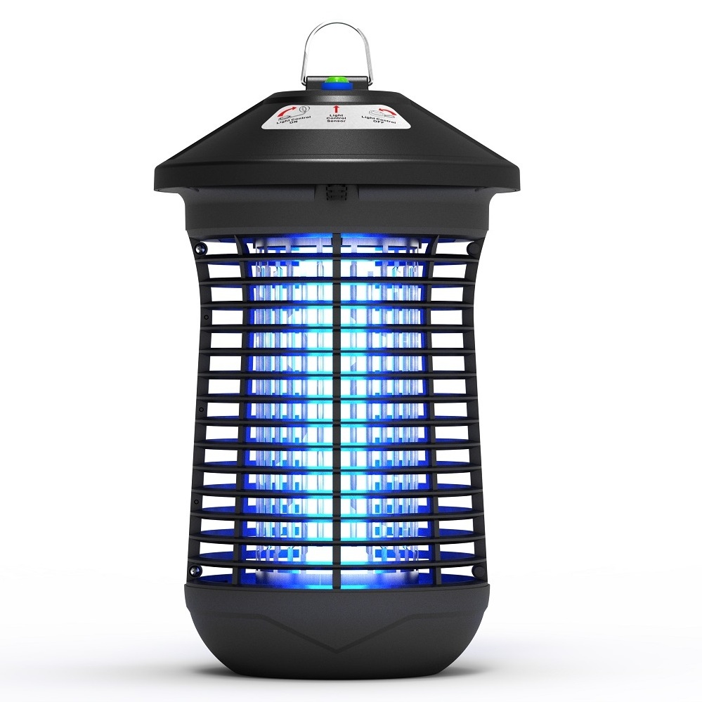 With light sensor Dusk to dawn Bug Zapper Outdoor, Mosquito Zapper , Waterproof Electric Insect/Fly Trap Zapper