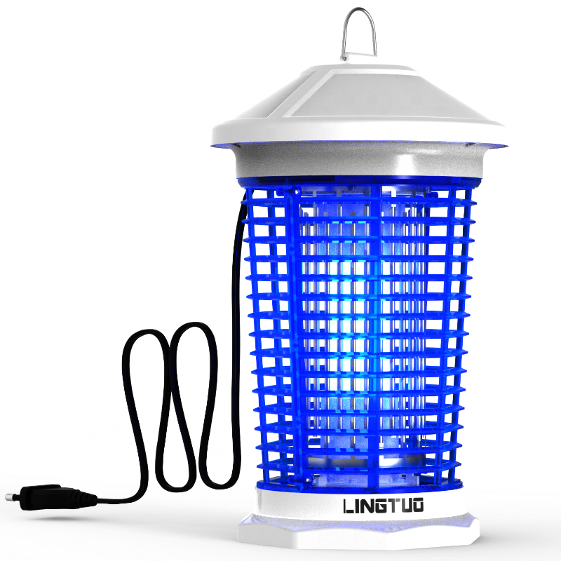 Outdoor Portable Camping Mosquito Killer Lights UV Tube 18W 4000V UVA Pest Control Electrical Bug Zapper