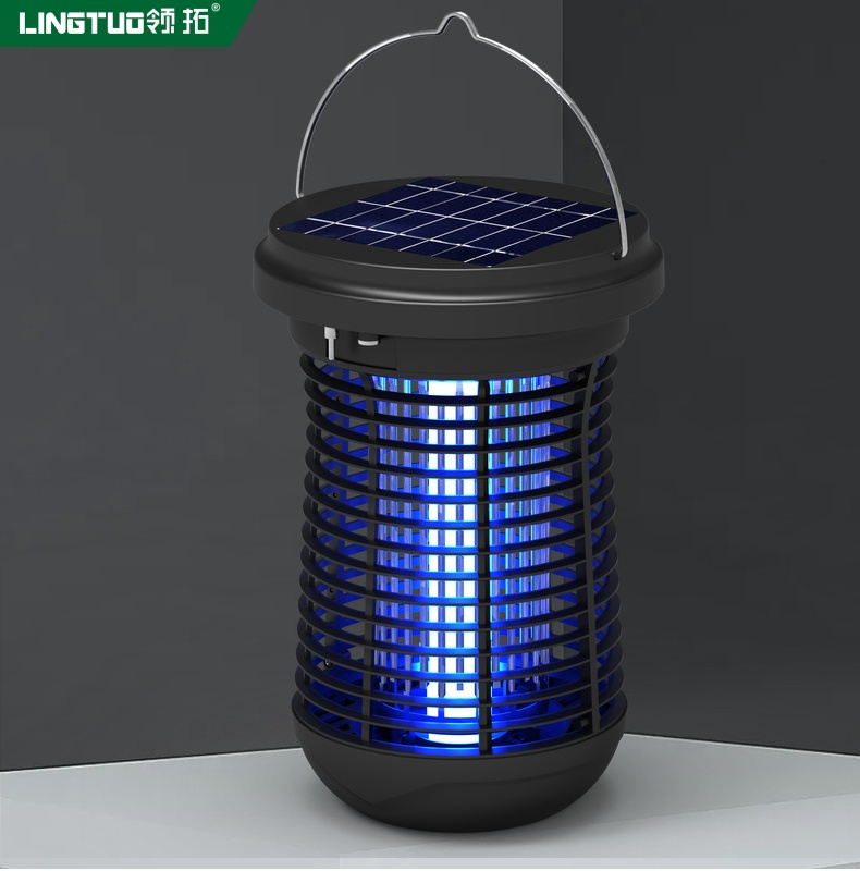 Solar Power Camping LED Lantern  Mosquito Bug Zapper Solar Mosquito Killer Lamp Mosquito Zapper Solar powered