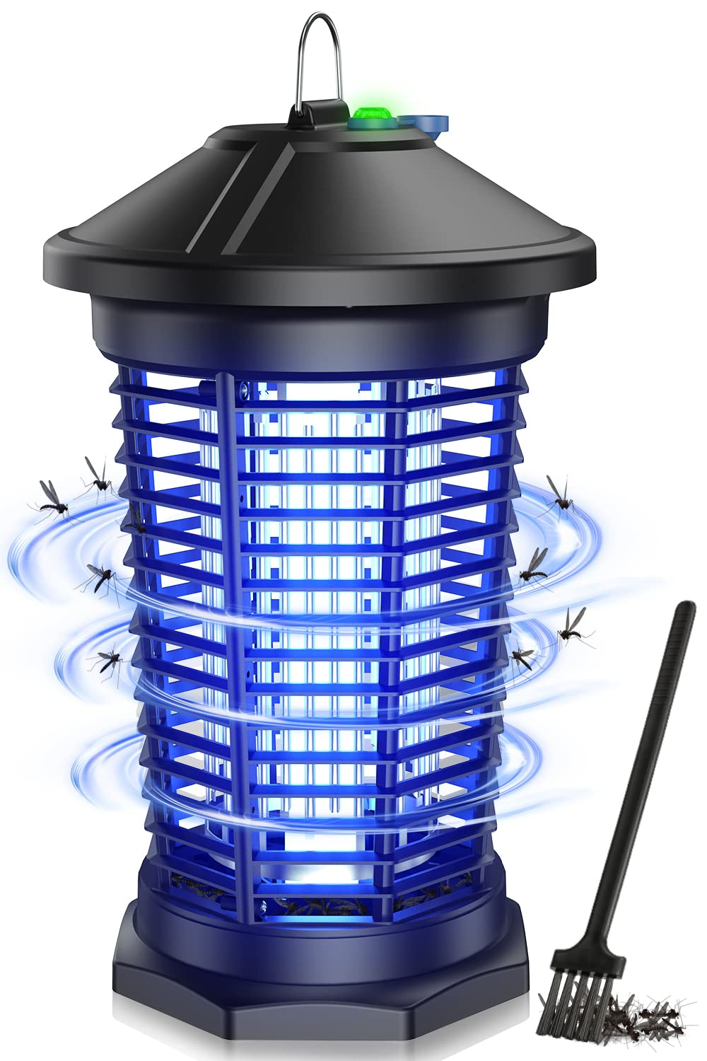 Outdoor Portable Camping Mosquito Killer Lights UV Tube 18W 4000V UVA Pest Control Electrical Bug Zapper