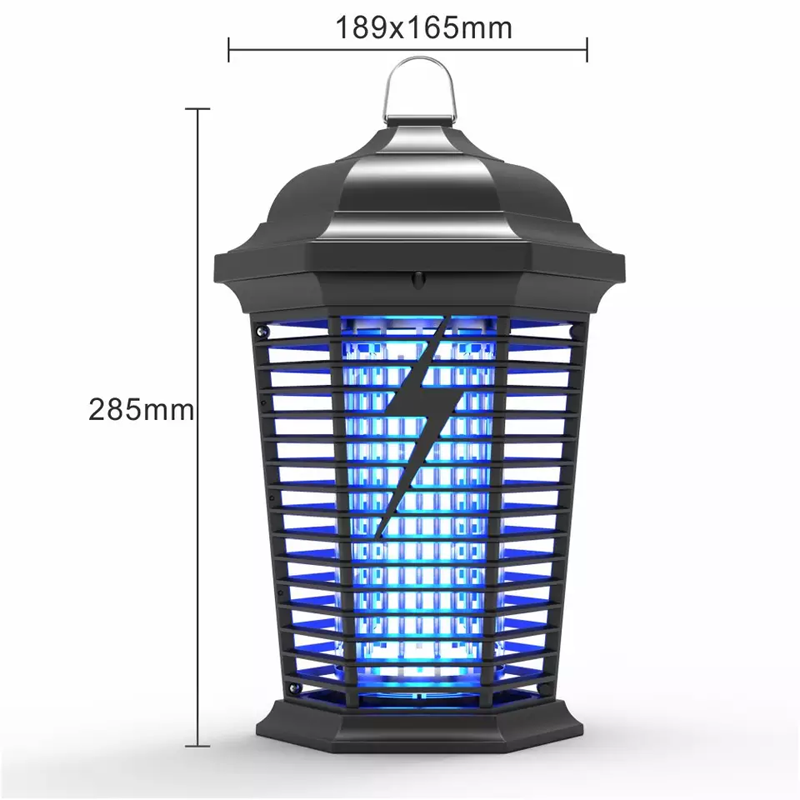 18W 4000V fly trap indoor bug zapper pest control led uv electric shock mosquito killer lamp