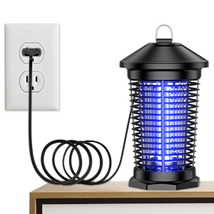 Outdoor moskito killer lamp 20W 4000V  UVA Tube Electric Mosquito Killer Lamp  Portable Bug Zapper