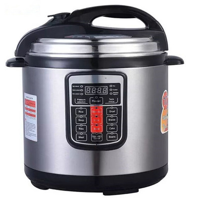 Quality Household Electric Pressure Cooker Stainless Steel Multi 6L Capacity Multifunctional Pressure Pot Cookers