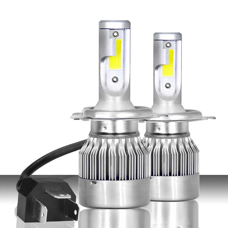 Top Quality C6MINI pretty performance 8000LM H7 9004 H13 H4 9005 9006 car LED Headlights bulb