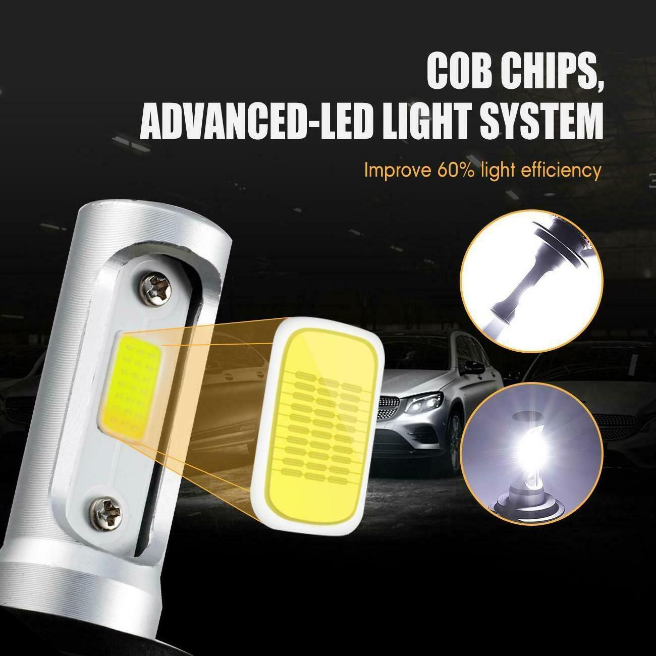 S2 auto headlight light accessories s2 12v 6500k 40w h1 h4 h7 h11 h13 9005 9006 car led headlight bulb for car