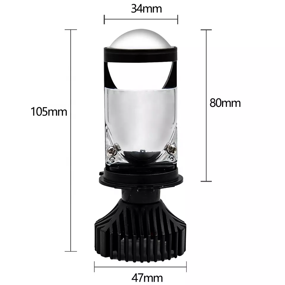 Car led light T9 Y6 Y8 Y9 H4 high power car lighting accessories 6000K 60W led headlight bulb