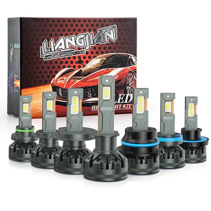 Liangjian factory V45 22000LM 90W 3570 H7 9005 9006 auto car led light bulb H11 H8 H9 H4 Led Headlight