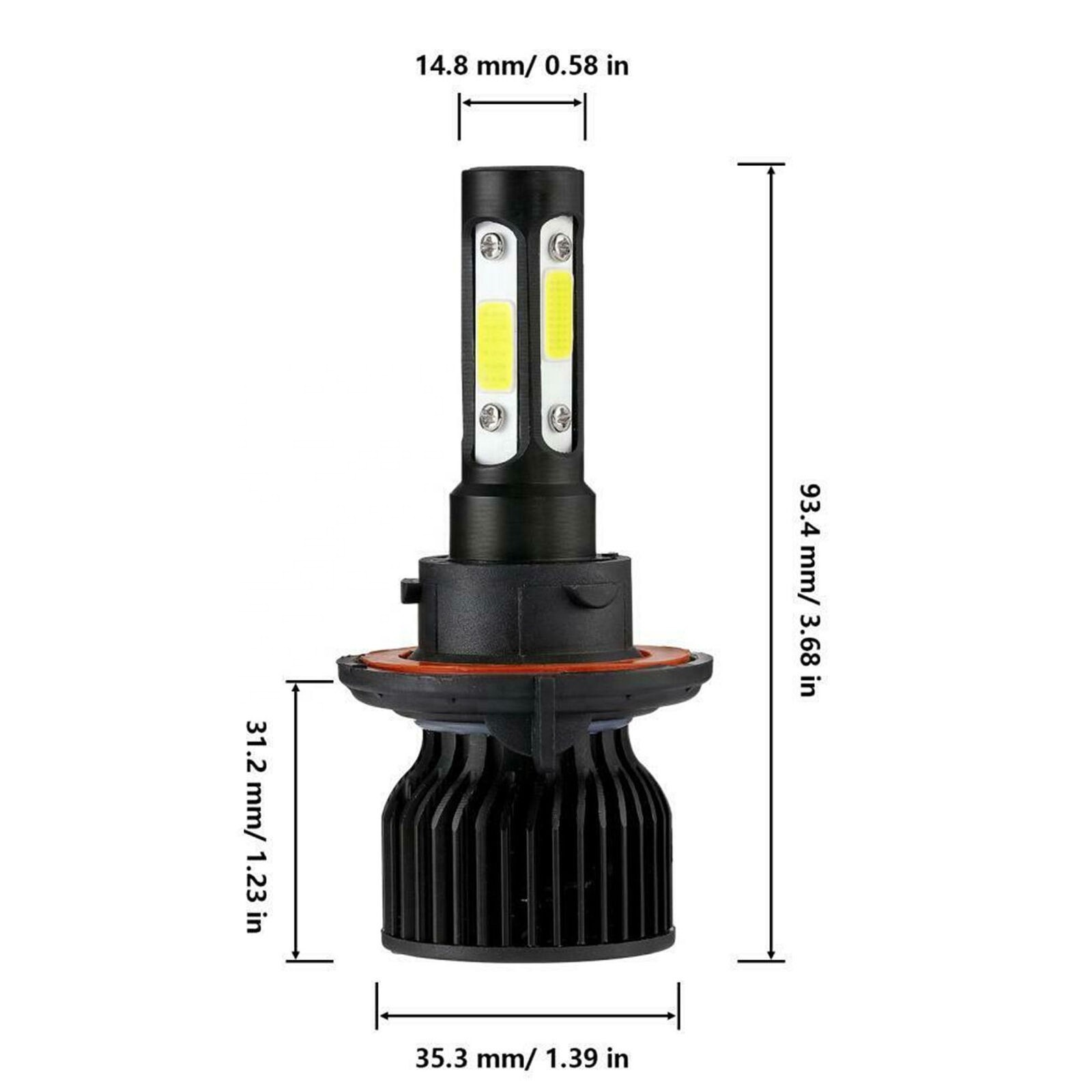 Nice Price 20000 lumen 6500k Waterproof Headlight X7 LED Light H3 H4 H11 9005 9006 Car Light Bulb