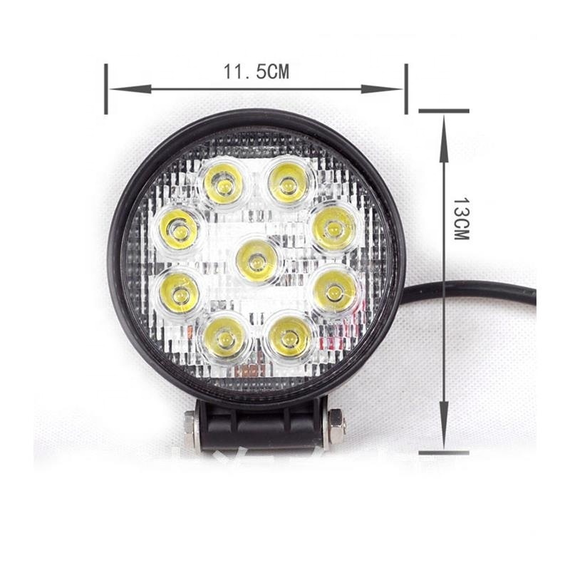 High Power 8000LM Truck 4WD Offroad Spotlight 4x4 inch Car Led Work Light 24V 12V Round Led Driving Light