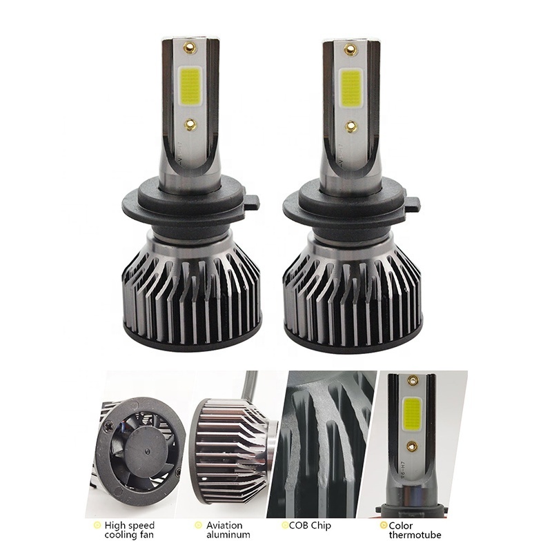 Multifunctional car accessories V6 pretty performance H11 H13 H4 H7 H1 9005 9006 9007 car led headlight bulb