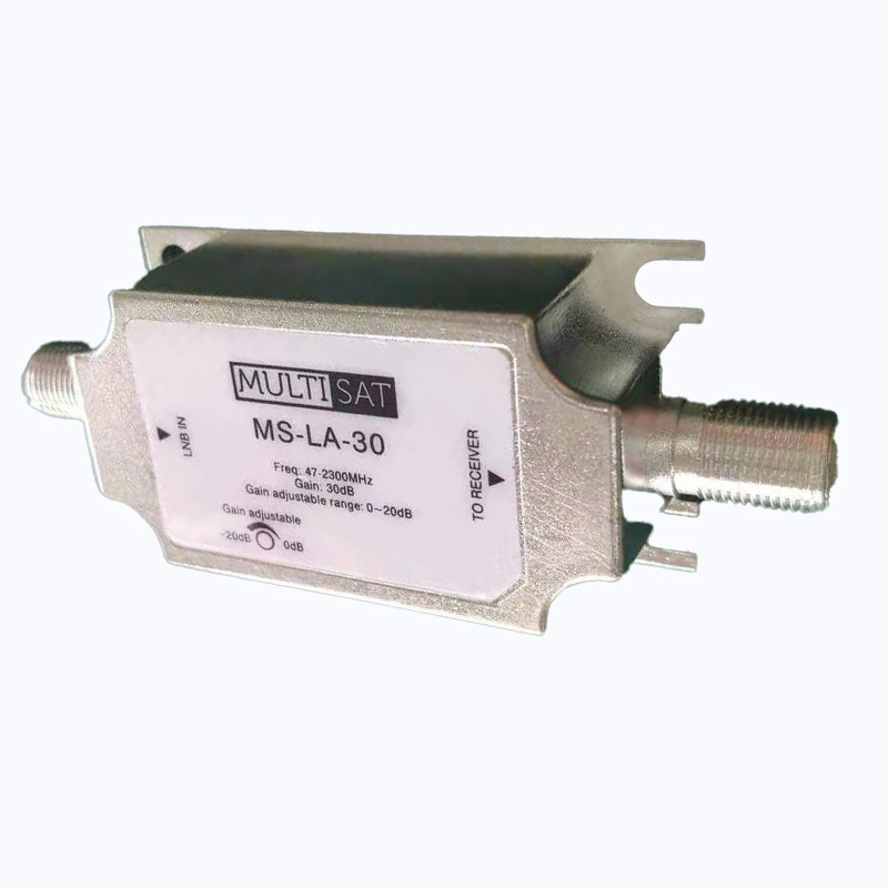 5-2150MHz Signal adjustment CATV SMTV function in-line amplifier