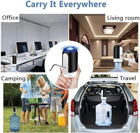 Automatic 5 Gallon Plastic Bottled Instant Cold Drinking Water Bottle Rechargeable Mini Electric Usb Portable Water Dispensers