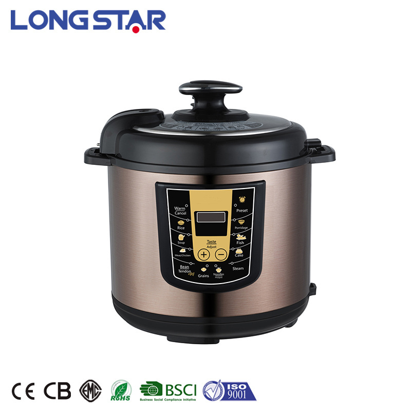 New 4L Stainless Steel Canning Home Electric Pot Electric Pressure Cooker