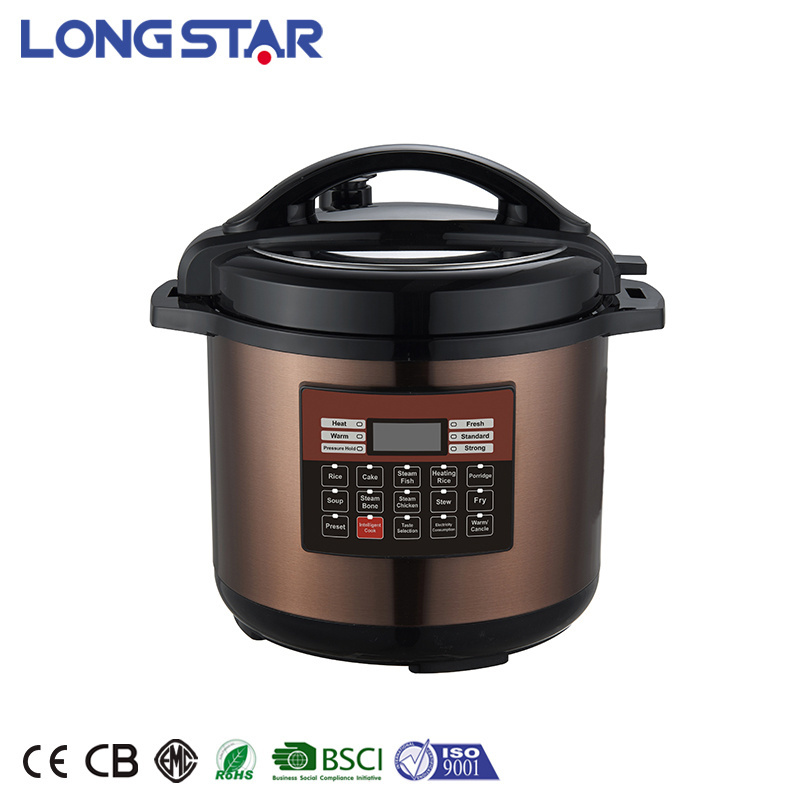 New 4L Stainless Steel Canning Home Electric Pot Electric Pressure Cooker