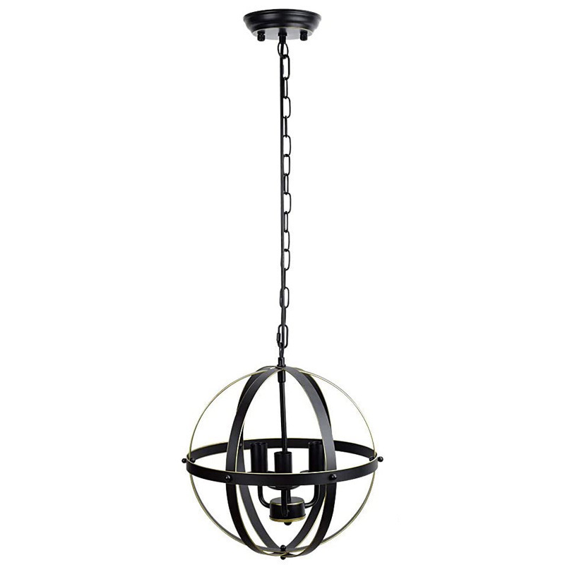 Highly Recommended Vintage Farmhouse Globe Candelabra Hanging Pendant Lights Lighting Chandelier