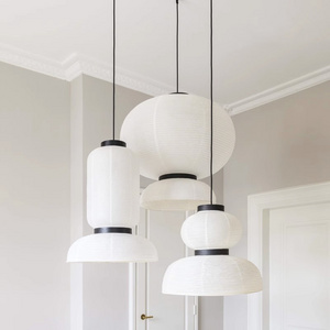 Contemporary Japanese-Style Rice Paper Chandelier:  Retro Lantern for Bedrooms and Dining Rooms