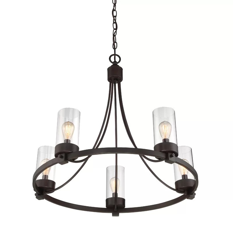 indoor bedroom living dining room gorgeous classy matte ring shape antique black chandelier