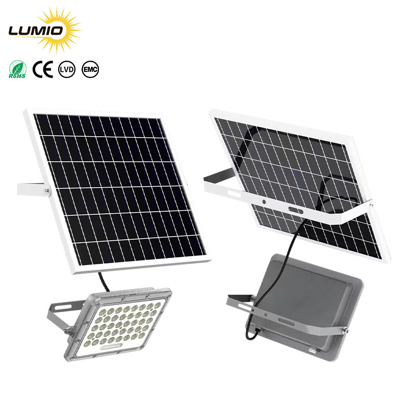 outdoor IP67 waterproof 200W zhongshan 50w 100w 200w 300w flood light floodlights led garden Solar led flood lights