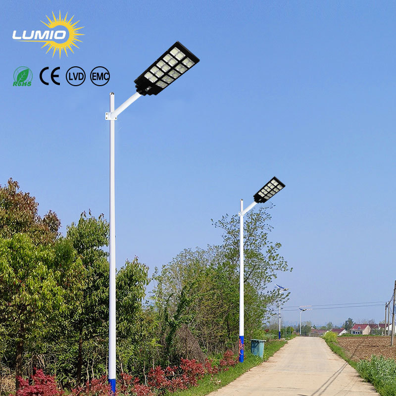 2022 Best Selling Outdoor Waterproof IP65 Road Lamp Integrated 200W 250W 300W 400W 600W 1200W All in One LED Solar Street Light