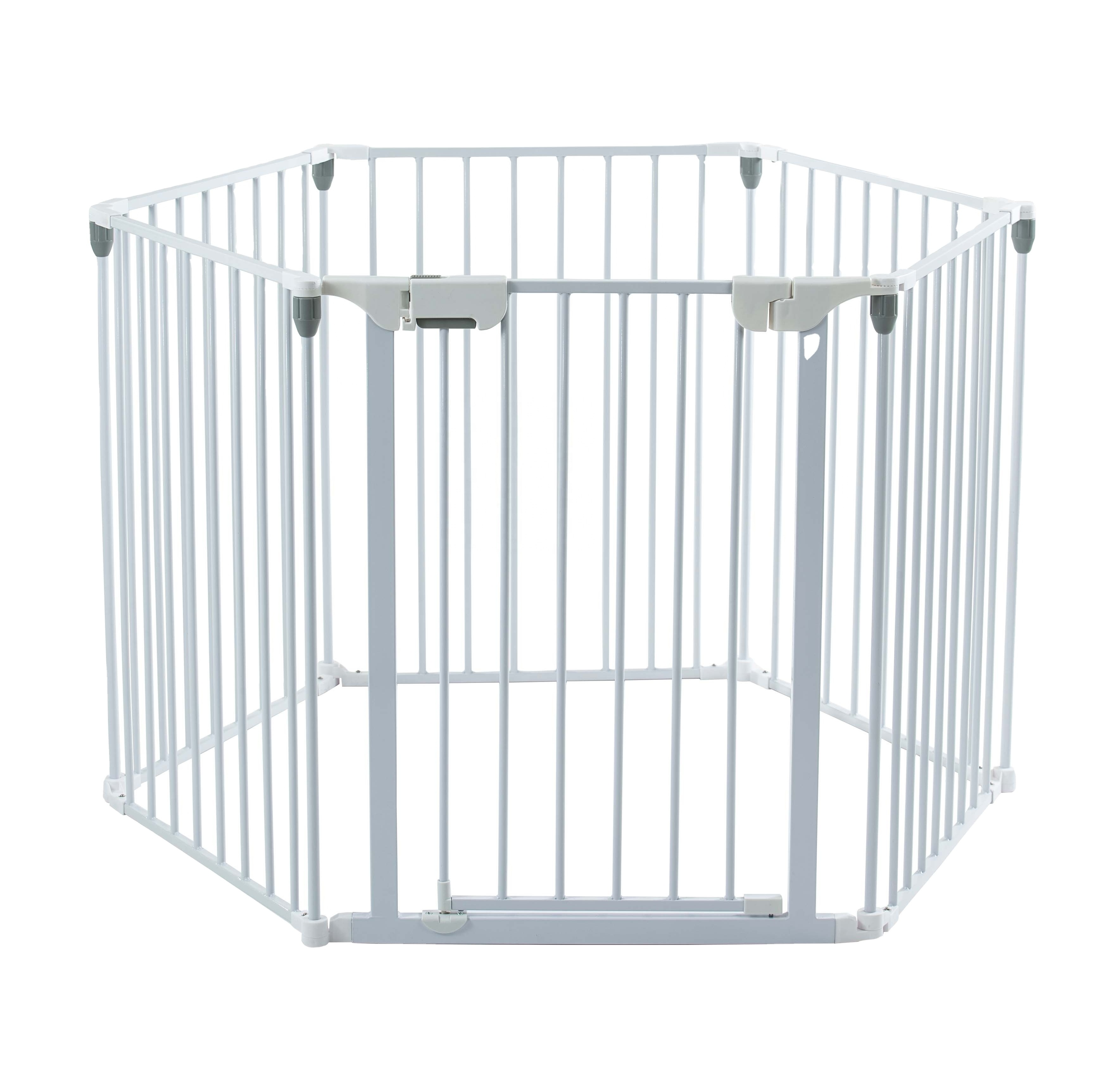 High quality wholesale retractable adjustable baby safety gate for kids barrier and baby portable rail guard fencing