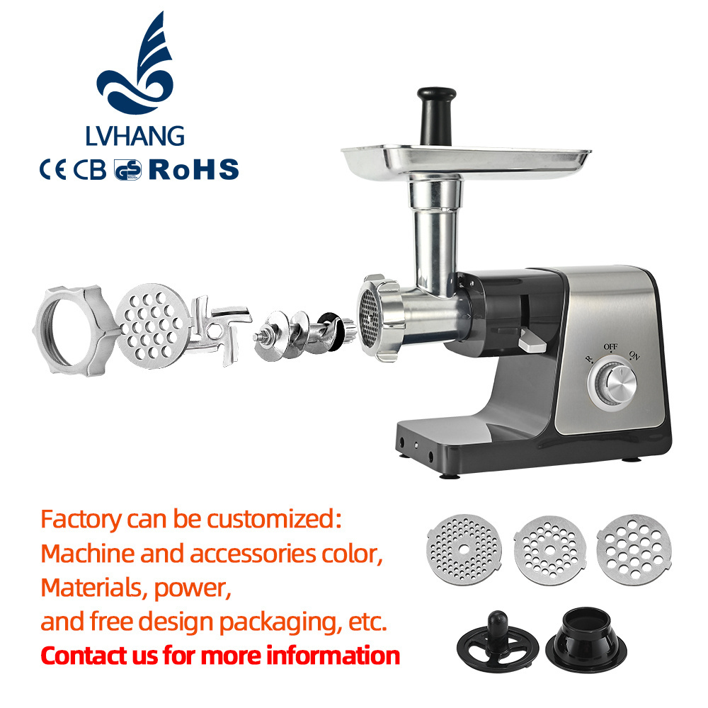 2024 New OEM Stainless Steel mini electric manual meat grinder