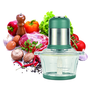 Multifunctional food processor 2L mini kitchen vegetable chopper electric mixer mincer domestic meat grinder