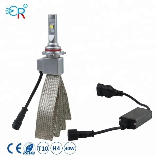 High quality T10 car led headlights H10 hb3 9006 8000LM 50W 3000K 6500K 8000K XHP50 led bulbs with canbus car light