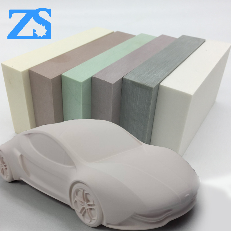 ZS-TOOL High quality polyurethane tooling board HDU foam board make for car mould