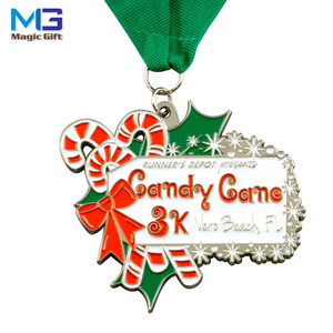 Custom Lucky Gift Seasons Greetings Coin 5K 3K New Year Merry Souvenir  Santa Claus Christmas medal