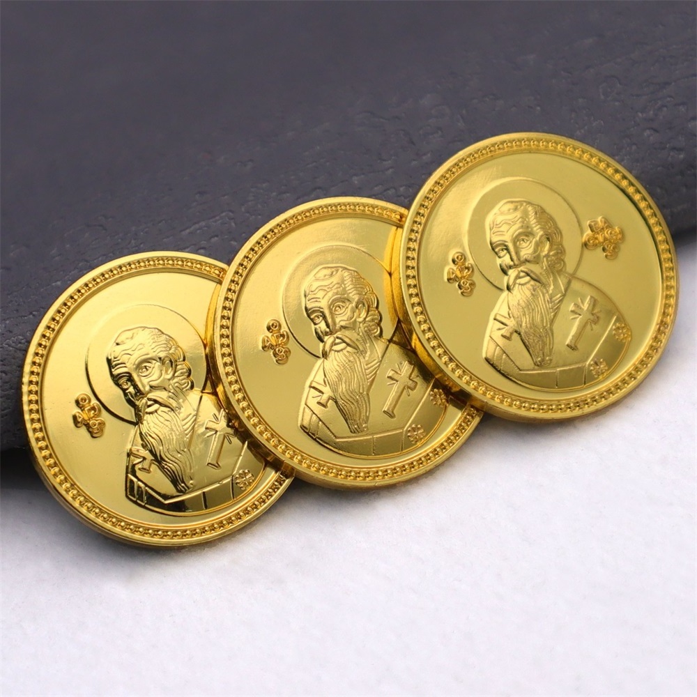 China factory custom Zinc Alloy Gold Coins Plating Souvenir Challenge Metal Coin