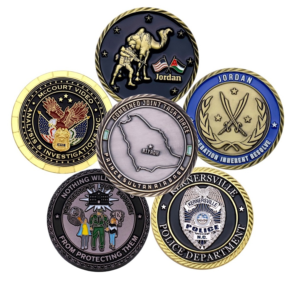 High quality custom logo  coin metal Challenge Coin