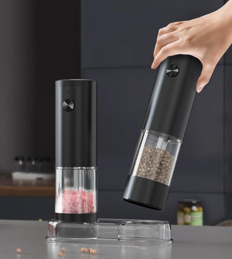 New Mini Intelligent Gravity Sensing Grinder Herb & Spice Tool for Salt Pepper & Other Spices