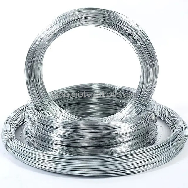 Chinese Supplier 0.8-4.5mm Gi Iron Wire 16 Gauge 18 Gauge Metal Binding Wires Rod Shinning Steel Galvanized Wire for Hanger