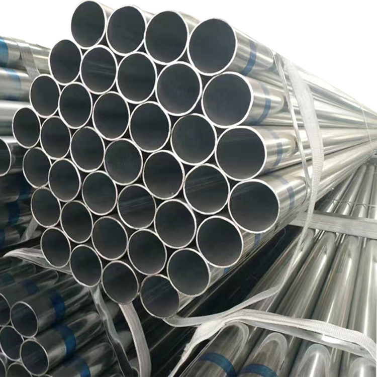 galvanized steel pipe 40mm diameter galvanized steel tube 1 inch poultry galvanized steel round pipe