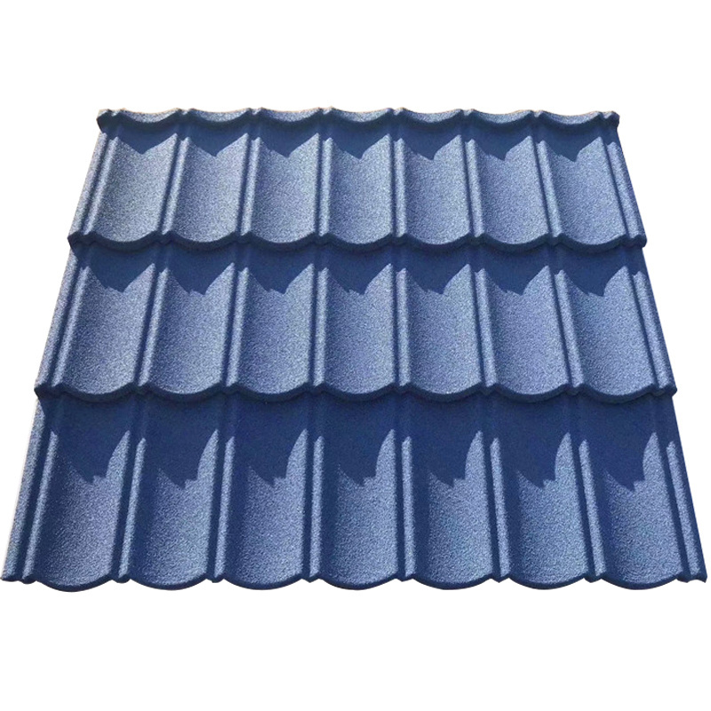 BOND TILE RAINBOW TILE  Hot Sale Metal Roofing Materials Low Cost Stone coated steel roofing tile shingle til  for building