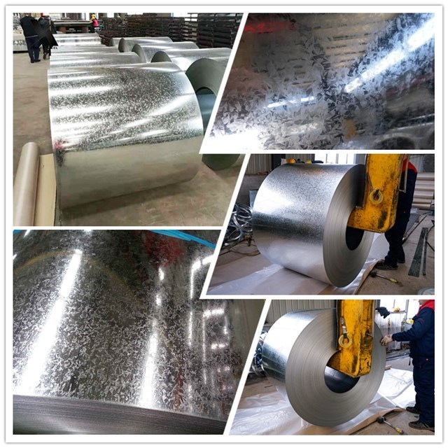 gi steel in coil 0.8 11 16 12 gauge 1mm 0.55mm thickness zero spangle galvanized steel cold rolled  coil price