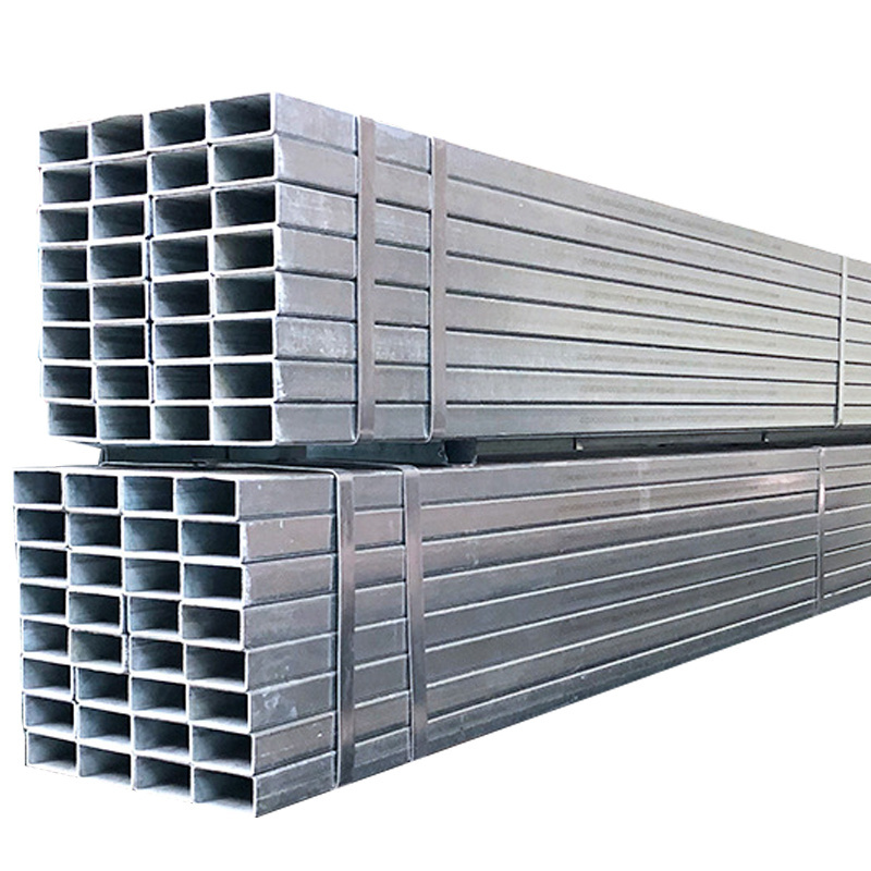 galvanized steel pipe square tube galvanized square tube 14 gauge 63.5mm square tubing galvanized