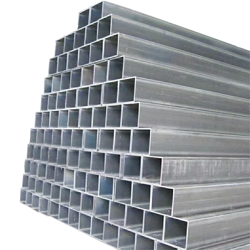 galvanized steel pipe square tube galvanized square tube 14 gauge 63.5mm square tubing galvanized