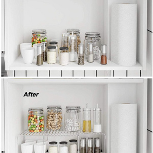 Good selling shelf organizer liners for kitchen cabinets liner for shoes cabinet rotating with wheels kitchen storage rack