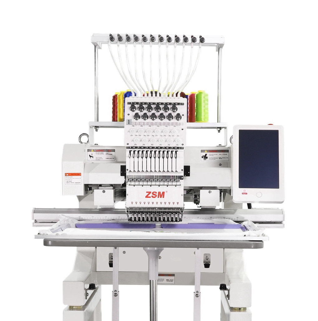 high quality cap embroidery machine computerized embroidery machine clothes single head embroidery machine