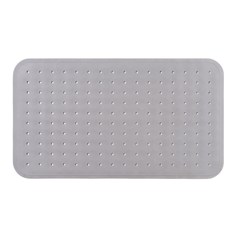 Natural Rubber Bath Mat Anti Slip Bathroom Loofah Shower Tub Mat Waterproof Anti-slip Bath Mat