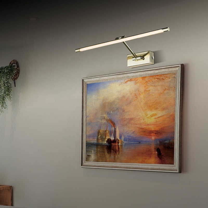 Customized Indoor IP20 8W 10W 12W Art Painting Wall Mounted Lamp Adjustable Gallery LED Picture Light