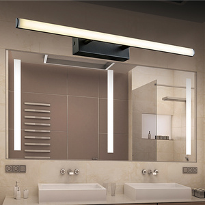 IP44 Waterproof Modern Hotel Decorative Fixture Wall Mount Mirror Makeup Bathroom Vanity Lighting