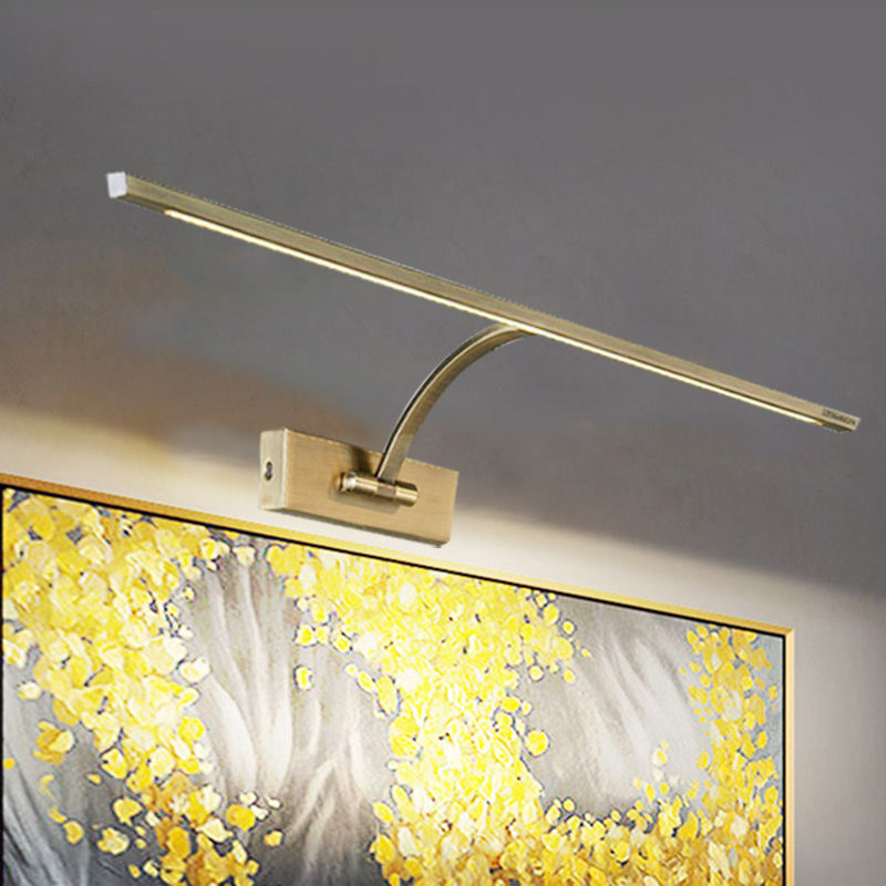 6W 8W 13W Aluminium Picture Lighting Adjustable Wall Lamp Brass Painting Wall Light