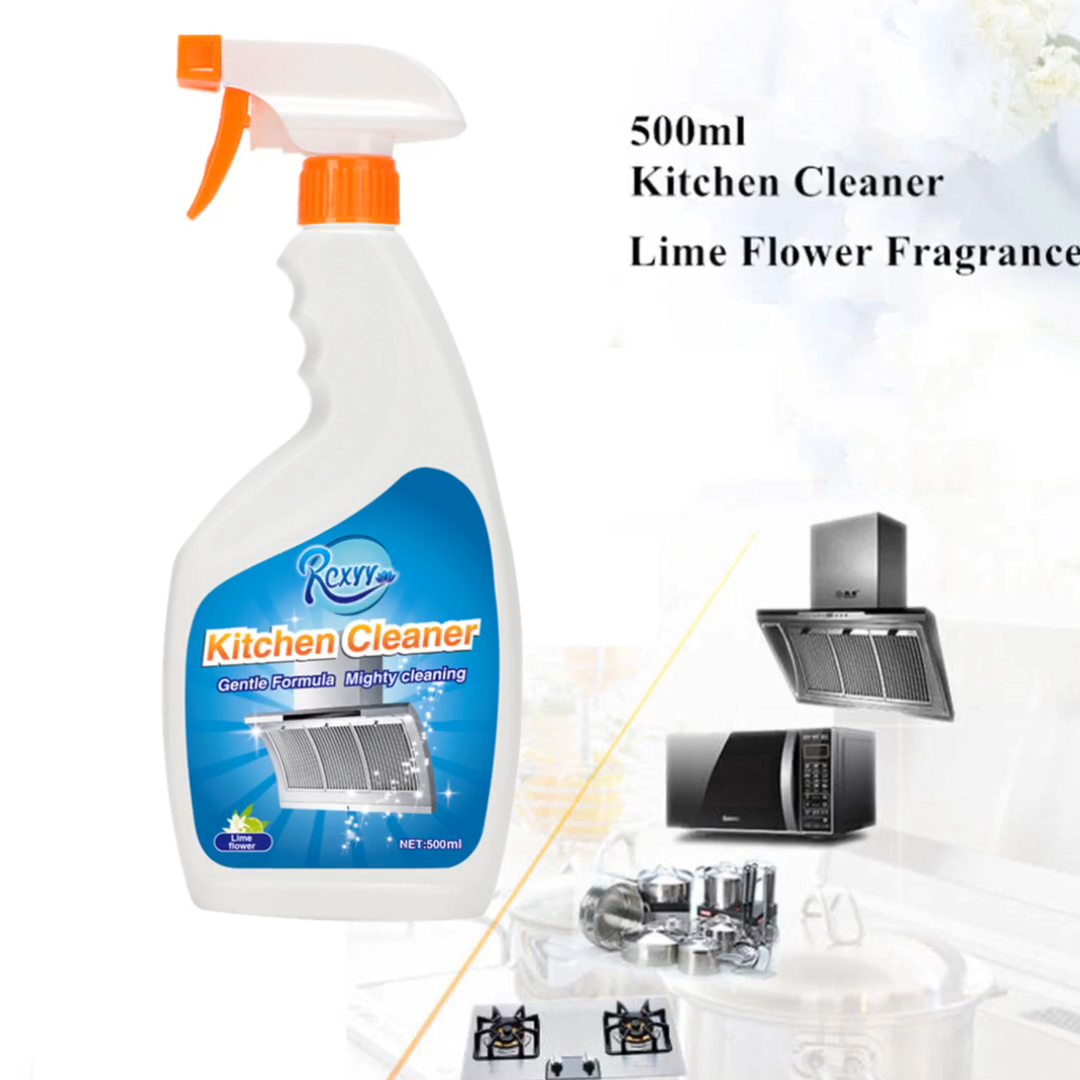 Oem Decontamination degreasing oil stain removal Kitchen cleaning cleaners spray  For household cleaning