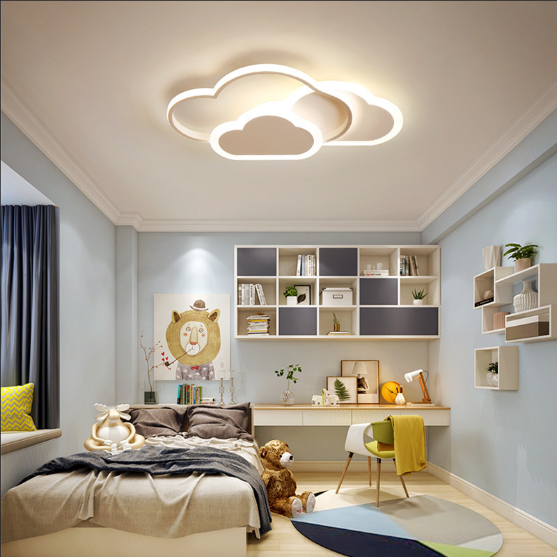 cloud shape lamp  for kids room bedroom indoor lighting modern kids ceiling lights children light